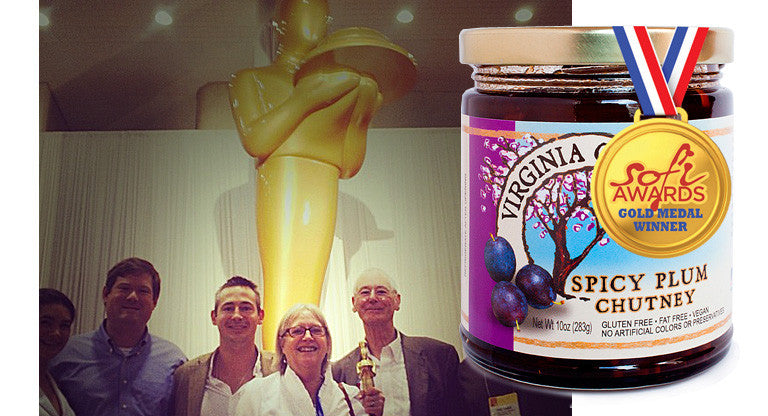 Spicy Plum wins SOFI gold for Outstanding Condiment 2013!